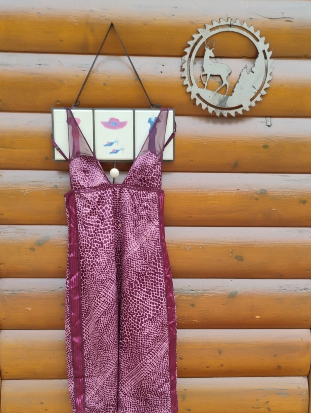 🐆 Victoria's Secret Very Sexy LEOPARD SLIP DRESS  SZ Small VNPLC